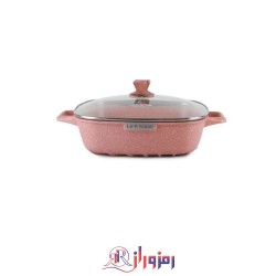 ماهیتابه مربع گرانیت لایف اسمایل مدل SPSF-32
